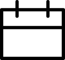 calendario icono para calendario recordatorio símbolo imagen en el blanco antecedentes vector