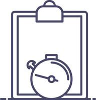 Calendar Icon for schedule reminder symbol image on the white background vector