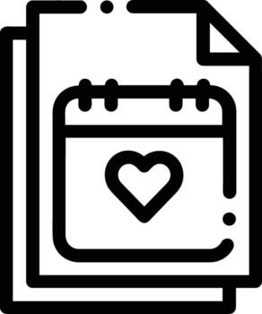 calendario icono para calendario recordatorio símbolo imagen en el blanco antecedentes vector