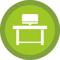 Workspace Glyph Multi Circle Icon vector