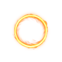 Transparent ring of fire png