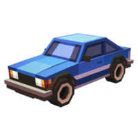 pixel art car cartoon style png