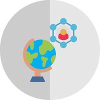 Social Science Flat Scale Icon vector