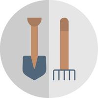 Pitchfork Flat Scale Icon vector