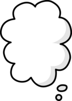 svart och vit Färg Tal bubbla ballong, ikon klistermärke PM nyckelord planerare text låda baner png