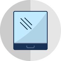 Tablet Flat Scale Icon vector