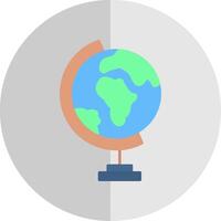 Geography Flat Scale Icon vector