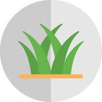 Grass Flat Scale Icon vector
