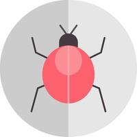 cucaracha plano escala icono vector