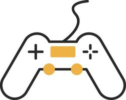 Gaming Skined Filled Icon vector