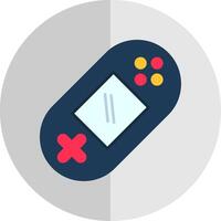 Game Console Flat Scale Icon vector