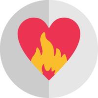 Passion Flat Scale Icon vector