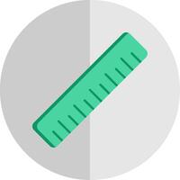 Ruler Flat Scale Icon vector