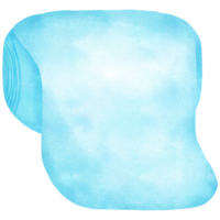 Light blue tissue png