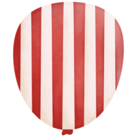 Ballon im Unabhängigkeit Tag Aquarell Clip Kunst png