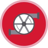 Turbo Flat Multi Circle Icon vector