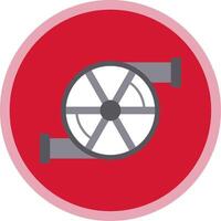 Turbo Flat Multi Circle Icon vector