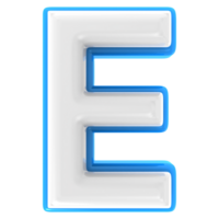 E 3d Text Render png