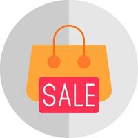 Sale Flat Scale Icon vector