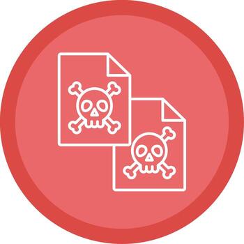 Duplicate Line Multi Circle Icon vector