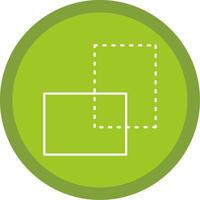 Transform Line Multi Circle Icon vector