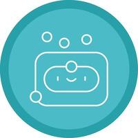 Soap Line Multi Circle Icon vector