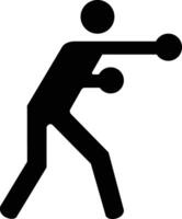 a black silhouette of a man throwing a ball vector