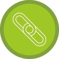 Backlink Line Multi Circle Icon vector