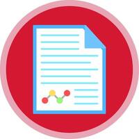 Contract Flat Multi Circle Icon vector