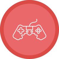 Game Line Multi Circle Icon vector