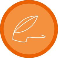 Quill Line Multi Circle Icon vector