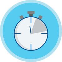 Limited Time Flat Multi Circle Icon vector