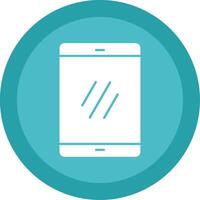 Smartphone Glyph Multi Circle Icon vector