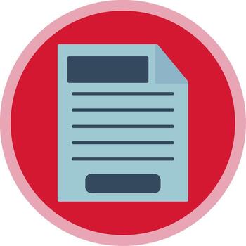 tarea plano multi circulo icono vector