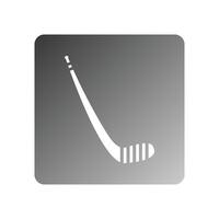 stick, hockey stick icon vector