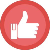 Good Glyph Multi Circle Icon vector