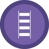 Ladder Glyph Multi Circle Icon vector