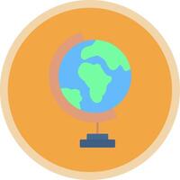 Geography Flat Multi Circle Icon vector