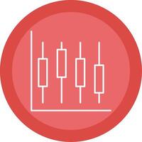 Diagram Line Multi Circle Icon vector