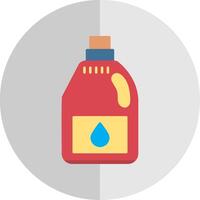 Detergent Flat Scale Icon vector