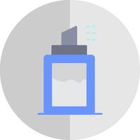 Deodorant Flat Scale Icon vector