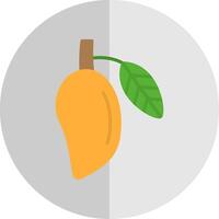 Mango Flat Scale Icon vector