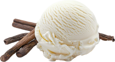 Scoop of Vanilla Ice Cream png