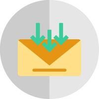 Email Flat Scale Icon vector