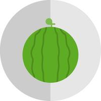 Watermelon Flat Scale Icon vector