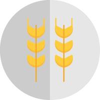 Wheat Flat Scale Icon vector