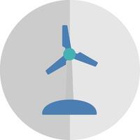 Turbine Flat Scale Icon vector