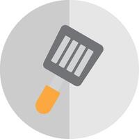 Spatula Flat Scale Icon vector