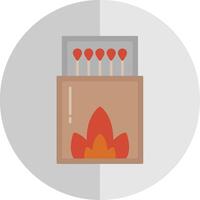 Matches Flat Scale Icon vector