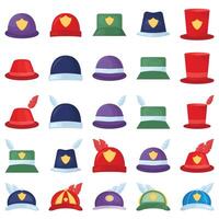 Illustration of hat pack vector